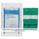 Cardinal Health™ Devon™ Magna-Drape Magnetic Instrument Pad with Neutral Zone & Stays, Sterile, 16 x 20IN
