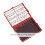 Cardinal Health™ Devon™ Needle Counter, Foam Block/Double Magnet with BoxLocks & Blade Disarmer, Sterile, 50/50 count