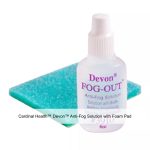 Cardinal Health™ Devon™ Anti-Fog Solution with Foam Pad, 6cc Needle Counter, Single Magnet with BoxLocks & Blade Disarmer, 10 count