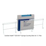 Cardinal Health™ DEVON™ Sponge Counting Rack for I.V. Pole, triple