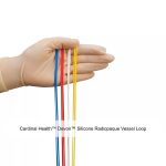 Cardinal Health™ Devon™ Silicone Radiopaque Vessel Loop, Blue, Mini