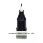 Cardinal Health™ Devon™ Dual Tip Skin Marker, 9 cm ruler cap, Regular/Fine tip, Sterile