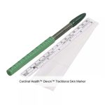 Cardinal Health™ Devon™ Traditional Skin Marker, 9 cm ruler cap, Regular tip, Sterile