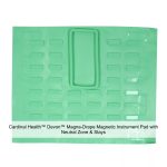 Cardinal Health™ Devon™ Magna-Drape Magnetic Instrument Pad with Neutral Zone & Stays, Nonsterile, 16 x 20IN