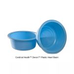 Cardinal Health™ Devon™ Plastic Heart Basin, Clear, Nonsterile, 1500CC/ML
