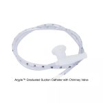 Argyle™ Graduated Suction Catheter with Chimney Valve, Coil Packed, 12FR