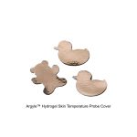 Argyle™ Hydrogel Skin Temperature Probe Cover, Duck and Bear Shape, Small, Neonatal