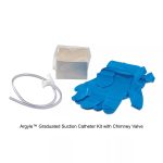 Argyle™ Graduated Suction Catheter Kit with Chimney Valve, Whistle Tip, 14FR