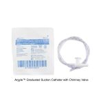 Argyle™ Graduated Suction Catheter with Chimney Valve, Coil Packed, 16FR