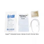Argyle™ Graduated Suction Catheter Kit with Chimney Valve, Whistle Tip, 16FR