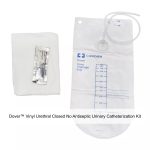 Dover™ Vinyl Urethral Closed No Antiseptic Urinary Catheterization Kit, 14FR, 1000ML