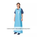 Cardinal Health™ Heavyweight Cystoscopy Apron, Universal, Blue, 37 X 42.5IN