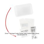 Dover™ Hydrogel Coated Rubber Latex Urethral Open Urinary Catheterization Kit, 14FR