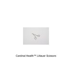 Cardinal Health™ Littauer Scissors, Straight Hook/Blunt, Wire, 4.5IN