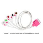 Kendall™ DL Direct Connect Disposable Shielded EKG Leadwire, 5 Lead, for Philips IntelliVue™ Telemetry System