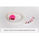 Kendall™ DL Direct Connect Disposable Shielded EKG Leadwire, 6 Lead, for GE Apex™ Pro CH Telemetry System