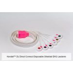 Kendall™ DL Direct Connect Disposable Shielded EKG Leadwire, 6 Lead, for GE Apex™ Pro FH Telemetry System
