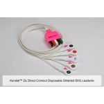 Kendall™ DL Direct Connect Disposable Shielded EKG Leadwire, 5 Lead, for Draeger Dual Pin
