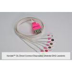 Kendall™ DL Direct Connect Disposable Shielded EKG Leadwire, 6 Lead, for Nihon Kohden System