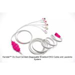 Kendall™ DL Dual Connect Disposable Shielded EKG Cable and Leadwire System, 5 Lead