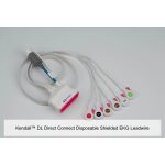 Kendall™ DL Direct Connect Disposable Shielded EKG Leadwire, 5 Lead, for Philips IntelliVue™ MX40 Telemetry System and Philips SpO2 Sensor
