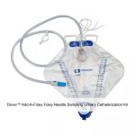 Dover™ Add-A-Foley Foley Needle Sampling Urinary Catheterization Kit, 40IN Tubing, 2000ML