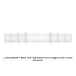 Cardinal Health™ Medi-Vac® Non-Sterile Plastic Straight Suction Tubing Connector, 3/8"