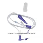 Kangaroo™ PVC Bifurcated Feeding Extension Set, 35IN