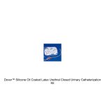 Dover™ Silicone Oil Coated Latex Urethral Closed Urinary Catheterization Kit, 18FR, 5ML, 2000ML