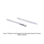 Dover™ Robinson Vinyl Integral Funnel Rounded Closed Tip Urinary Urethral Catheter, 14FR