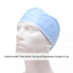 Cardinal Health™ Non-Woven Spunbond Polypropylene Surgeon's Cap, Ties, Blue