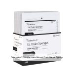 Dermacea™ Standard Non-Woven Drain Gauze Sponge, Sterile, 4 x 4IN, 6 Ply