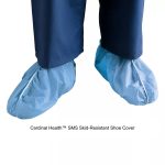 Cardinal Health™ SMS Skid-Resistant Shoe Cover, Blue, X-Large