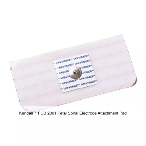 Kendall™ FCB 2001 Fetal Spiral Electrode Attachment Pad, Large, 3.75 x 1.875IN