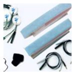 Kendall™ Model SL-11362 Pinch EKG Leadwire with 0.08IN Socket, Black, White, 24IN