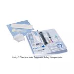 Curity™ Thoracentesis Trays with Safety Components, Includes 17GA x 6" Aspirating Needle with 14GA Teflon 10
and Adjustable Depth Guard