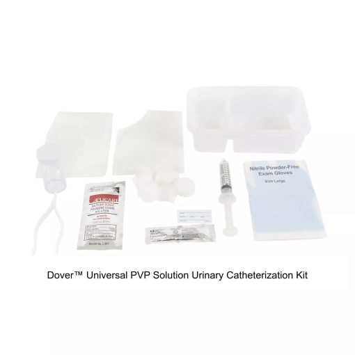 Dover™ Universal PVP Solution Urinary Catheterization Kit, 10ML