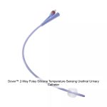 Dover™ 2-Way Foley Silicone Temperature Sensing Urethral Urinary Catheter, 18FR, 5ML