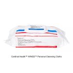 Cardinal Health™ WINGS™ Personal Cleansing Cloths, Softpack, 48 Count