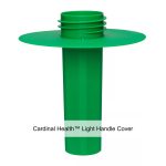 Cardinal Health™ Light Handle Cover, Rigid, Green, 1 Pack