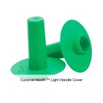 Cardinal Health™ Light Handle Cover, Rigid, Green, 2 Pack