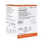 Kendall™ Antimicrobial Foam Dressing Disc, 1IN, 7MM Hole