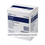 Kendall™ Hydrophilic Foam Dressing with Top Sheet, 2 x 2IN, Sterile