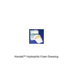 Kendall™ Hydrophilic Foam Dressing, 3 x 3IN, Sterile