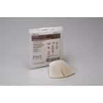 Kendall™ Absorbent Fenestrated Antimicrobial Foam Dressing, 3.5 x 3IN