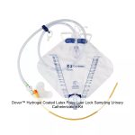 Dover™ Hydrogel Coated Latex Foley Luer Lock Sampling Urinary Catheterization Kit, 16FR, 5ML, 2000ML