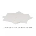 GAUZE SPONGE NON-WOVEN SORB-IT 2INX2IN 6-PLY STERILE