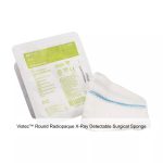 Vistec™ Round Radiopaque X-Ray Detectable Surgical Sponge, Medium, 1.31IN