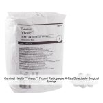 Cardinal Health™ Vistec™ Round Radiopaque X-Ray Detectable Surgical Sponge, Nonsterile, Large, 1.12IN