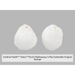 Cardinal Health™ Vistec™ Round Radiopaque X-Ray Detectable Surgical Sponge, Nonsterile, Super, 1.75IN